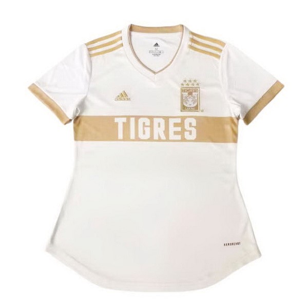 Maillot Football Tigres UANL Third Femme 2020-21 Blanc Jaune